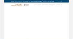 Desktop Screenshot of corporatetrainingservices.ca
